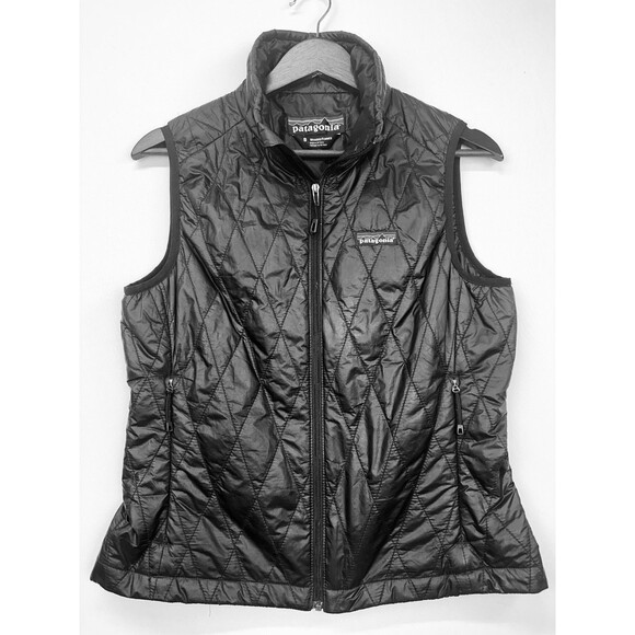 Patagonia Jackets & Blazers - NWOT Womens PATAGONIA Black Nano Puff Primaloft Vest Small Wind Proof nsulated